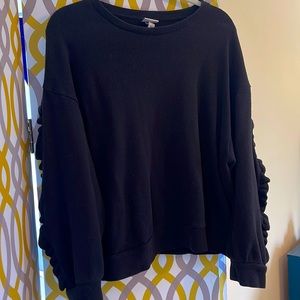 A new day- black sweater